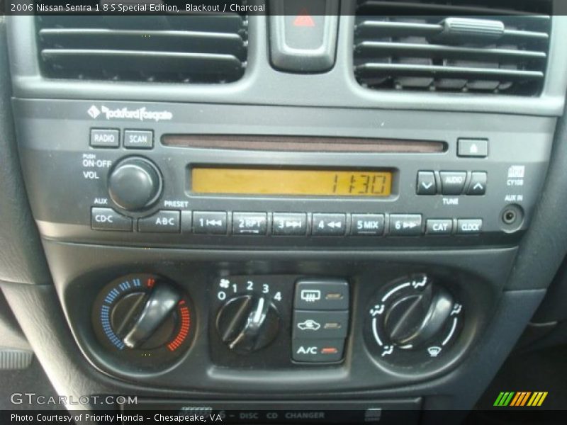 Blackout / Charcoal 2006 Nissan Sentra 1.8 S Special Edition