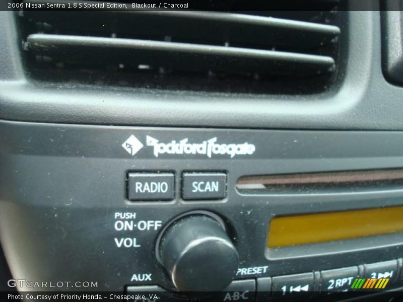 Blackout / Charcoal 2006 Nissan Sentra 1.8 S Special Edition