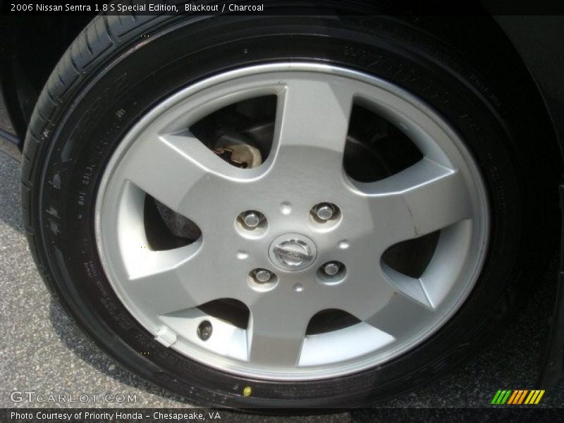 Blackout / Charcoal 2006 Nissan Sentra 1.8 S Special Edition