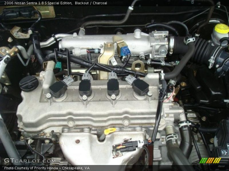 Blackout / Charcoal 2006 Nissan Sentra 1.8 S Special Edition