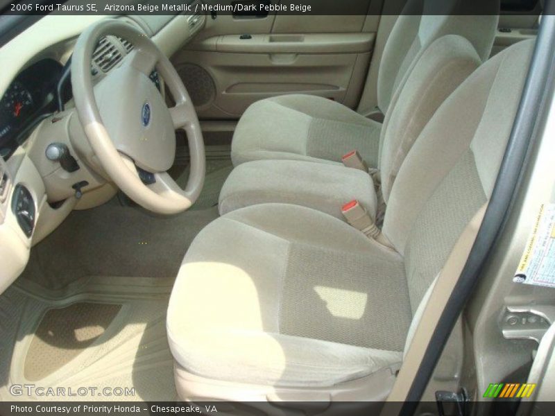 Arizona Beige Metallic / Medium/Dark Pebble Beige 2006 Ford Taurus SE