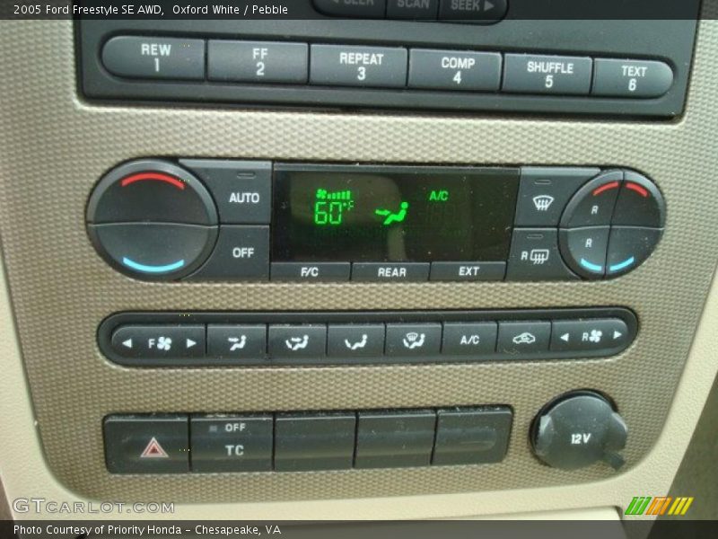 Oxford White / Pebble 2005 Ford Freestyle SE AWD