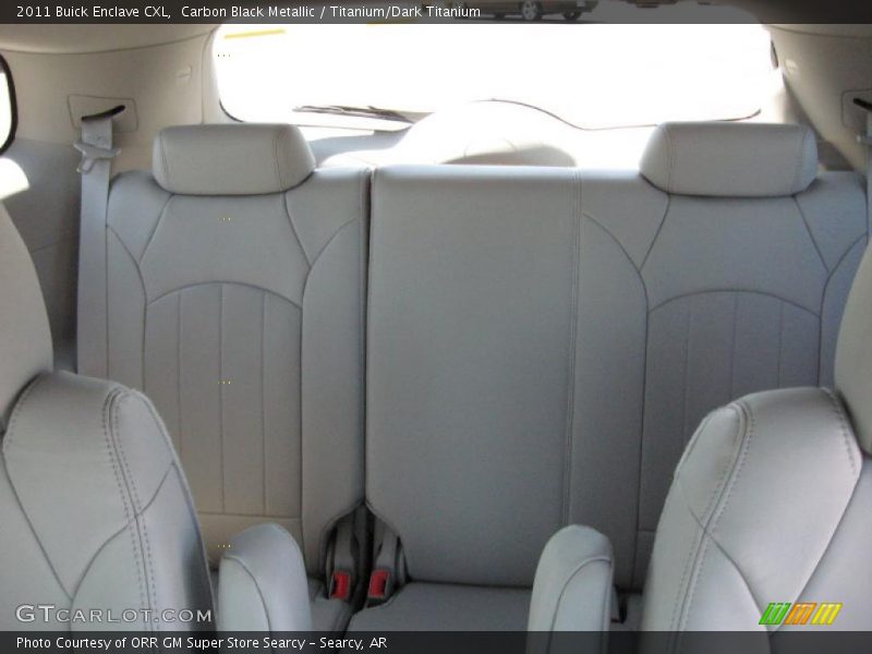 Carbon Black Metallic / Titanium/Dark Titanium 2011 Buick Enclave CXL