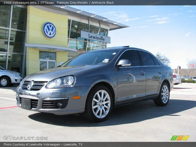 Platinum Grey Metallic / Anthracite Black 2006 Volkswagen Jetta 2.0T Sedan