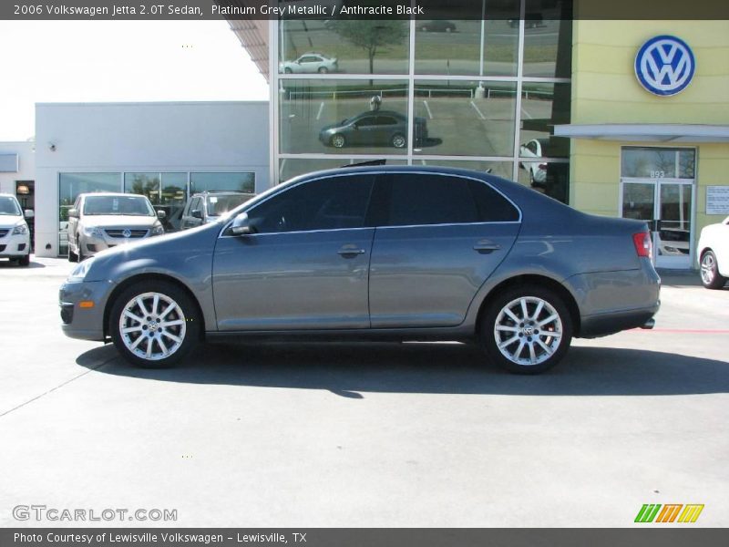Platinum Grey Metallic / Anthracite Black 2006 Volkswagen Jetta 2.0T Sedan