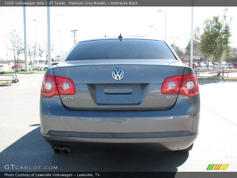 Platinum Grey Metallic / Anthracite Black 2006 Volkswagen Jetta 2.0T Sedan