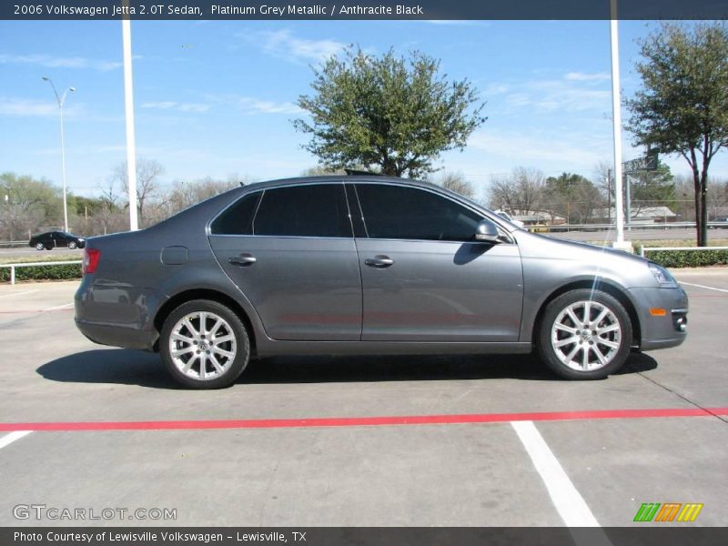 Platinum Grey Metallic / Anthracite Black 2006 Volkswagen Jetta 2.0T Sedan