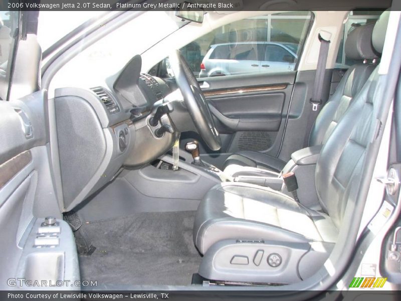 Platinum Grey Metallic / Anthracite Black 2006 Volkswagen Jetta 2.0T Sedan
