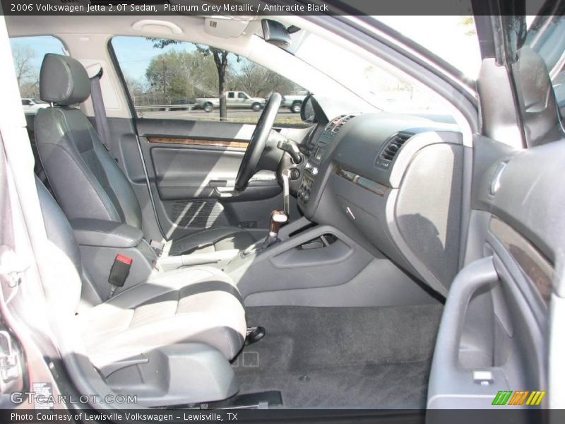 Platinum Grey Metallic / Anthracite Black 2006 Volkswagen Jetta 2.0T Sedan