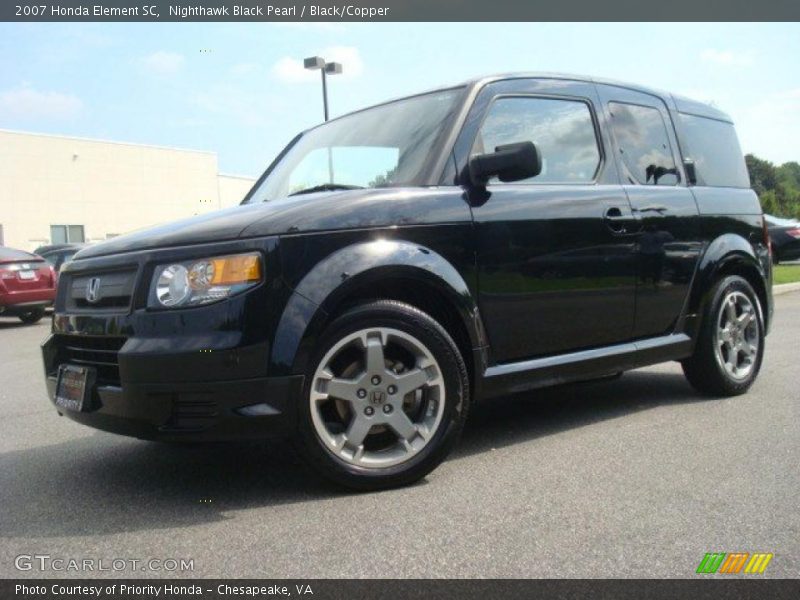 Nighthawk Black Pearl / Black/Copper 2007 Honda Element SC
