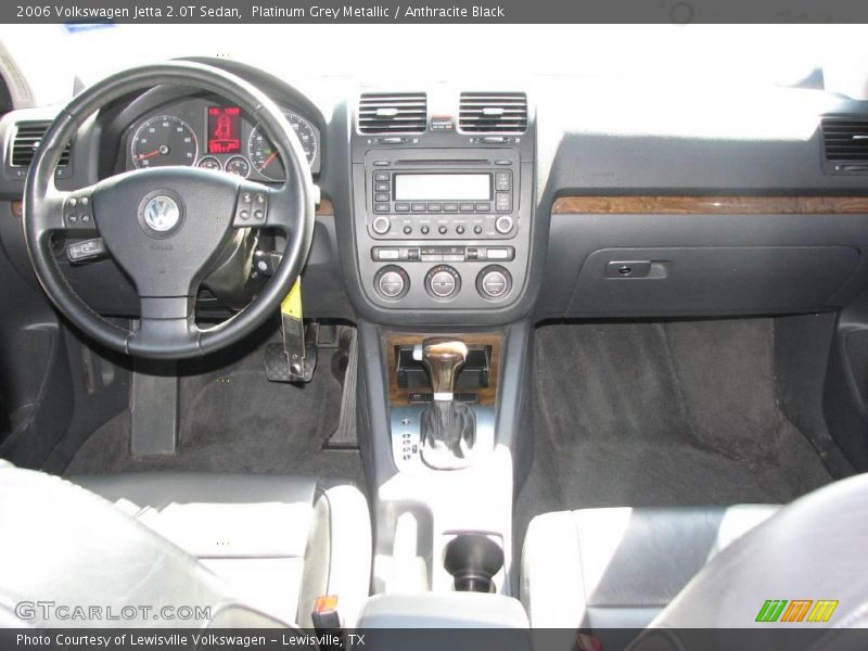 Platinum Grey Metallic / Anthracite Black 2006 Volkswagen Jetta 2.0T Sedan