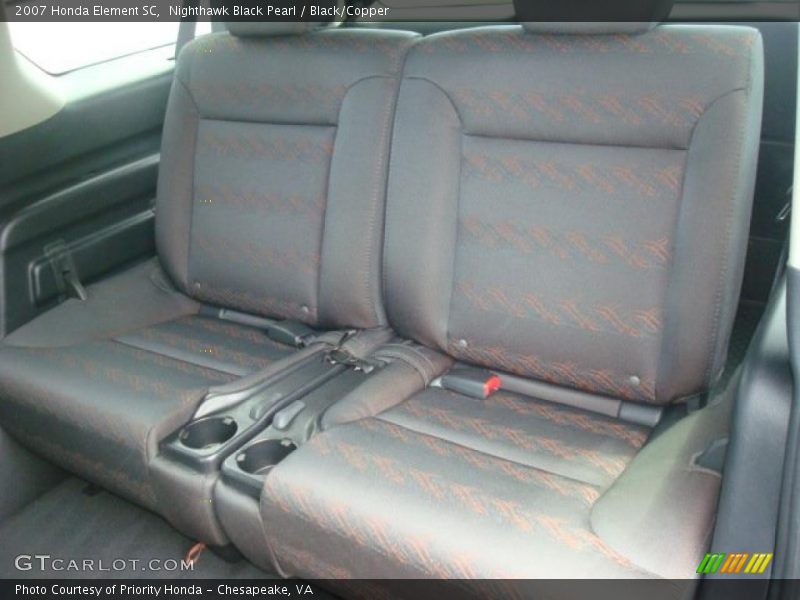 Nighthawk Black Pearl / Black/Copper 2007 Honda Element SC