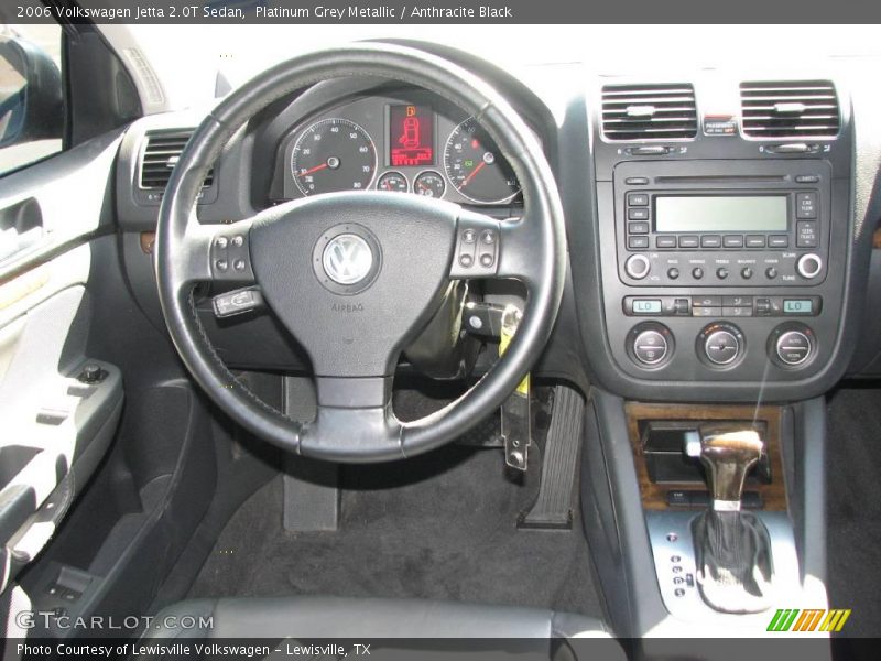 Platinum Grey Metallic / Anthracite Black 2006 Volkswagen Jetta 2.0T Sedan
