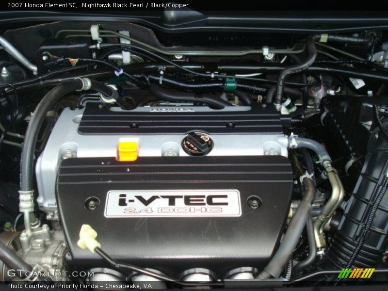 Nighthawk Black Pearl / Black/Copper 2007 Honda Element SC