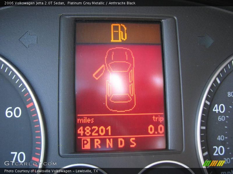 Platinum Grey Metallic / Anthracite Black 2006 Volkswagen Jetta 2.0T Sedan