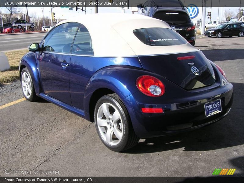 Shadow Blue / Cream 2006 Volkswagen New Beetle 2.5 Convertible