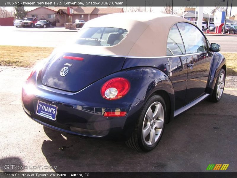 Shadow Blue / Cream 2006 Volkswagen New Beetle 2.5 Convertible