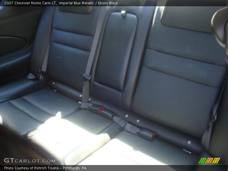 Imperial Blue Metallic / Ebony Black 2007 Chevrolet Monte Carlo LT