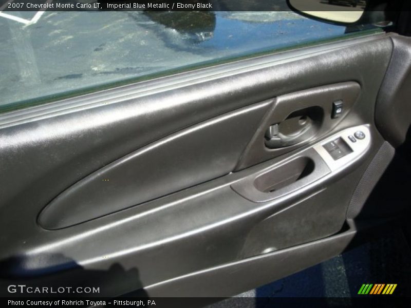 Imperial Blue Metallic / Ebony Black 2007 Chevrolet Monte Carlo LT