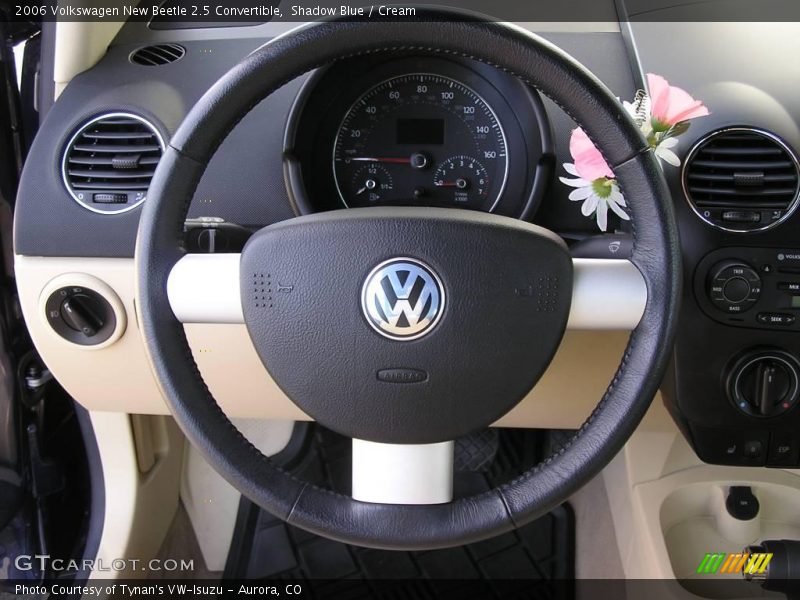Shadow Blue / Cream 2006 Volkswagen New Beetle 2.5 Convertible