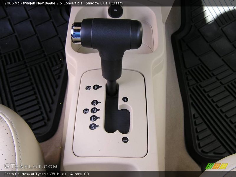 Shadow Blue / Cream 2006 Volkswagen New Beetle 2.5 Convertible