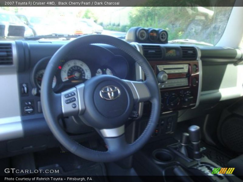 Black Cherry Pearl / Dark Charcoal 2007 Toyota FJ Cruiser 4WD