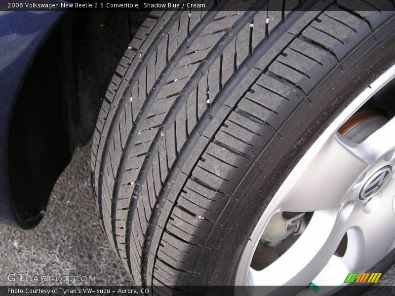 Shadow Blue / Cream 2006 Volkswagen New Beetle 2.5 Convertible
