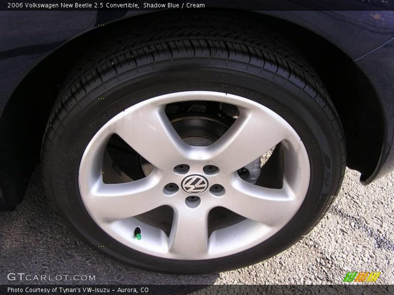 Shadow Blue / Cream 2006 Volkswagen New Beetle 2.5 Convertible