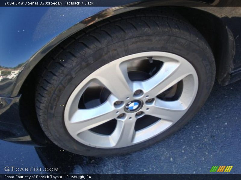Jet Black / Black 2004 BMW 3 Series 330xi Sedan