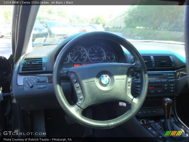 Jet Black / Black 2004 BMW 3 Series 330xi Sedan