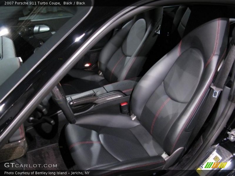 Black / Black 2007 Porsche 911 Turbo Coupe