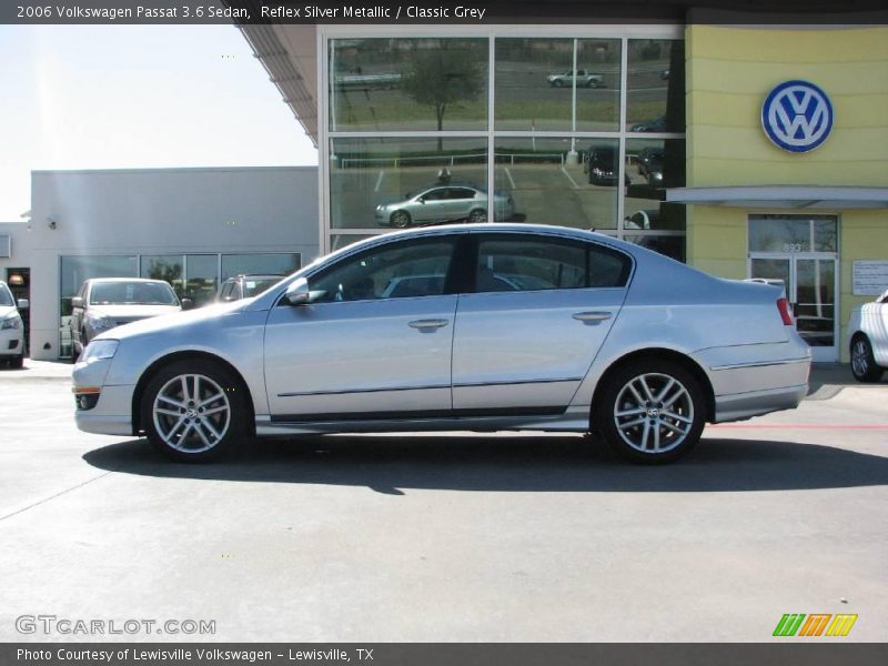 Reflex Silver Metallic / Classic Grey 2006 Volkswagen Passat 3.6 Sedan