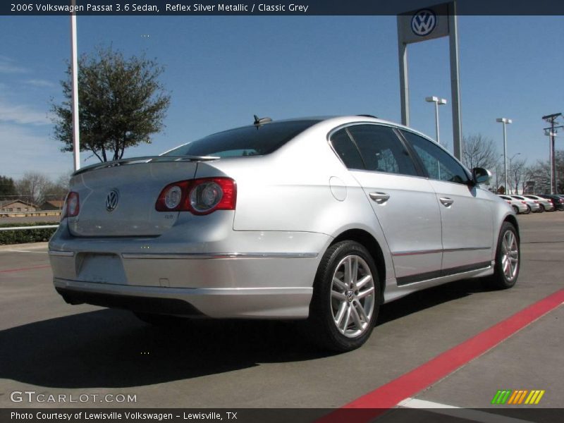 Reflex Silver Metallic / Classic Grey 2006 Volkswagen Passat 3.6 Sedan