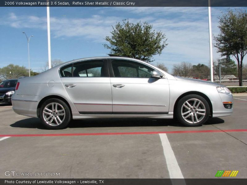 Reflex Silver Metallic / Classic Grey 2006 Volkswagen Passat 3.6 Sedan