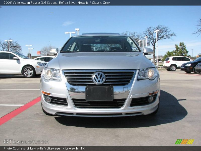 Reflex Silver Metallic / Classic Grey 2006 Volkswagen Passat 3.6 Sedan