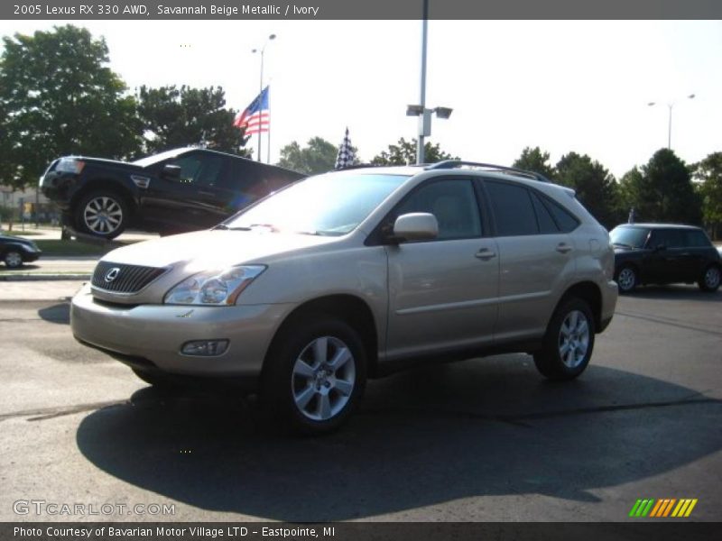 Savannah Beige Metallic / Ivory 2005 Lexus RX 330 AWD