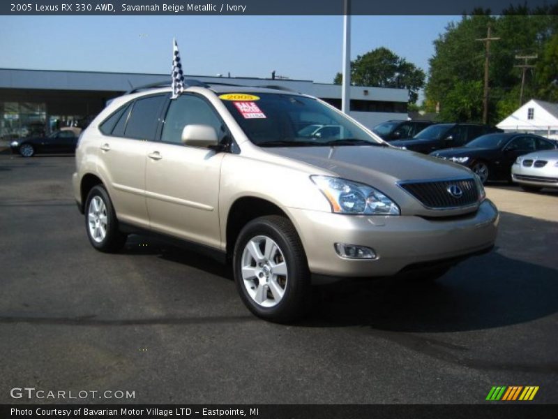 Savannah Beige Metallic / Ivory 2005 Lexus RX 330 AWD