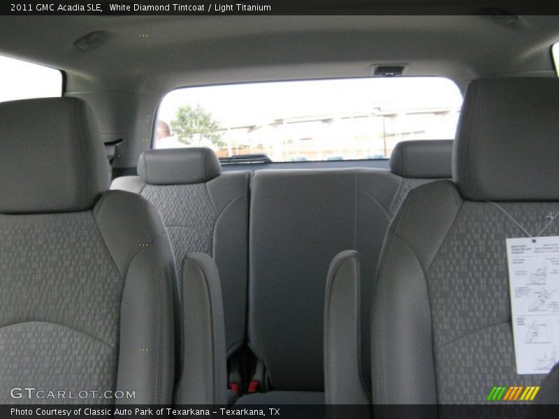 White Diamond Tintcoat / Light Titanium 2011 GMC Acadia SLE