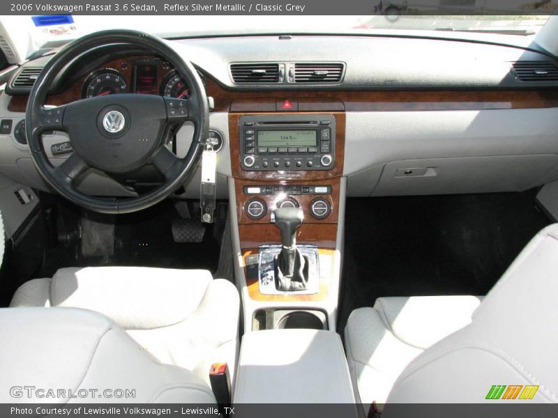 Reflex Silver Metallic / Classic Grey 2006 Volkswagen Passat 3.6 Sedan