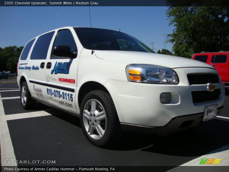 Summit White / Medium Gray 2005 Chevrolet Uplander