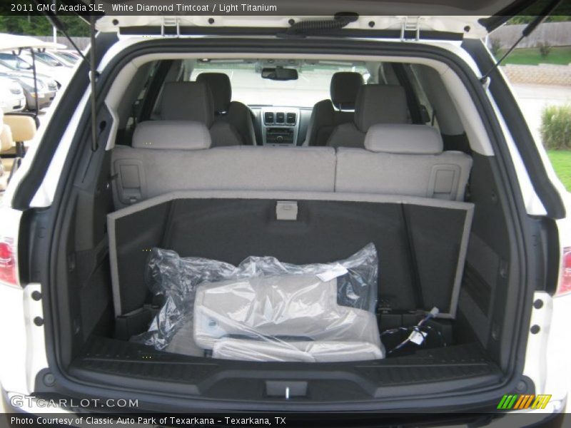 White Diamond Tintcoat / Light Titanium 2011 GMC Acadia SLE