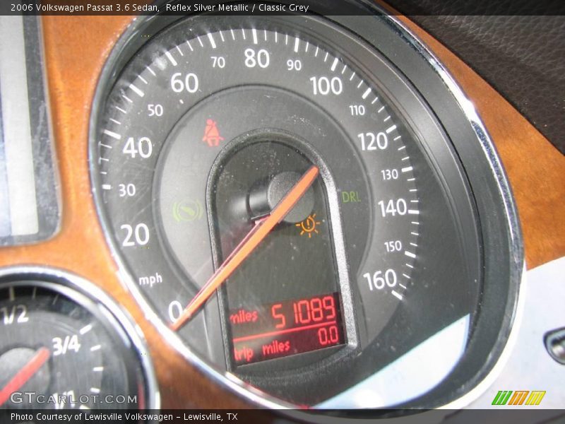Reflex Silver Metallic / Classic Grey 2006 Volkswagen Passat 3.6 Sedan