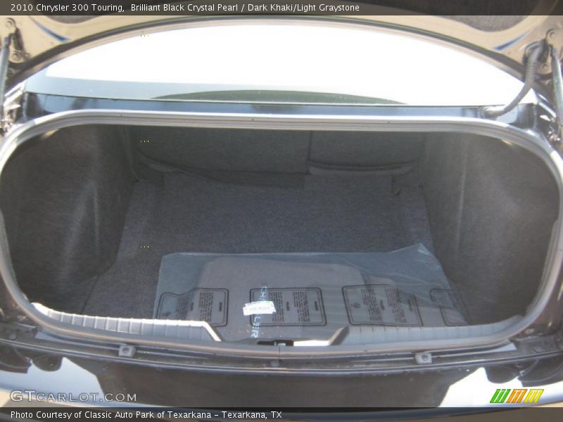 Brilliant Black Crystal Pearl / Dark Khaki/Light Graystone 2010 Chrysler 300 Touring
