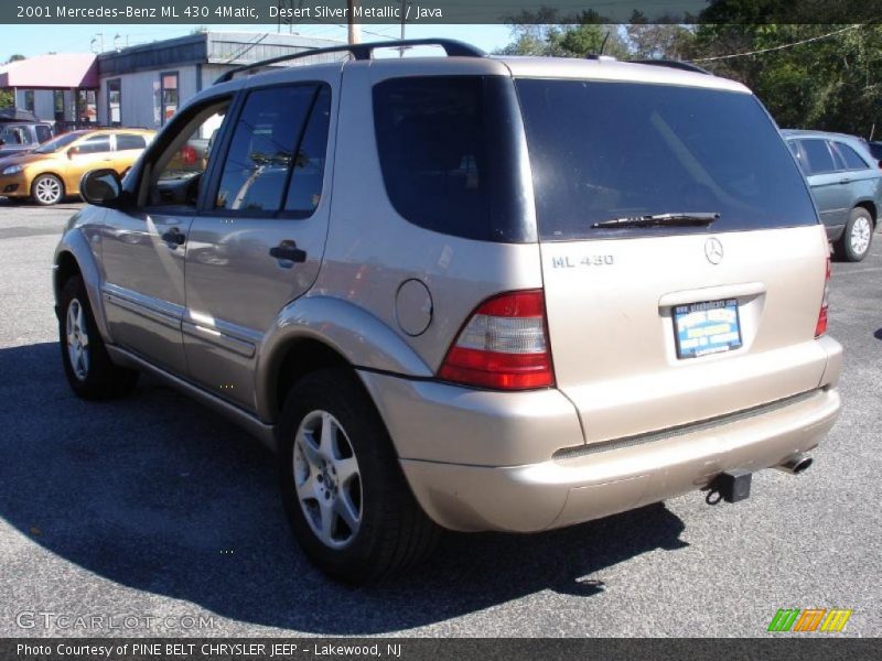 Desert Silver Metallic / Java 2001 Mercedes-Benz ML 430 4Matic