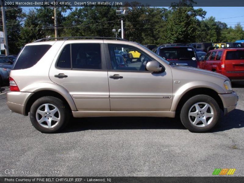 Desert Silver Metallic / Java 2001 Mercedes-Benz ML 430 4Matic