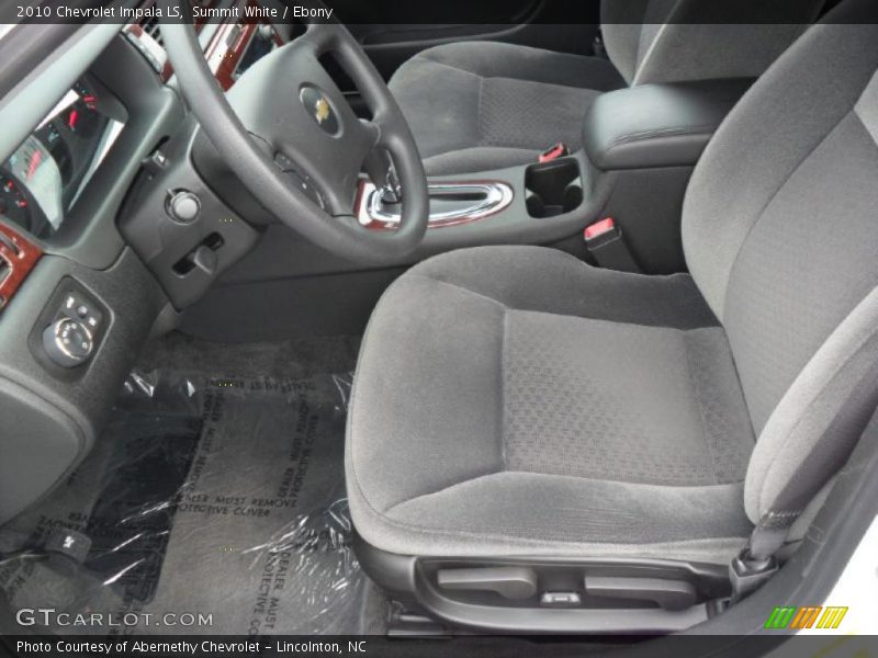 Summit White / Ebony 2010 Chevrolet Impala LS