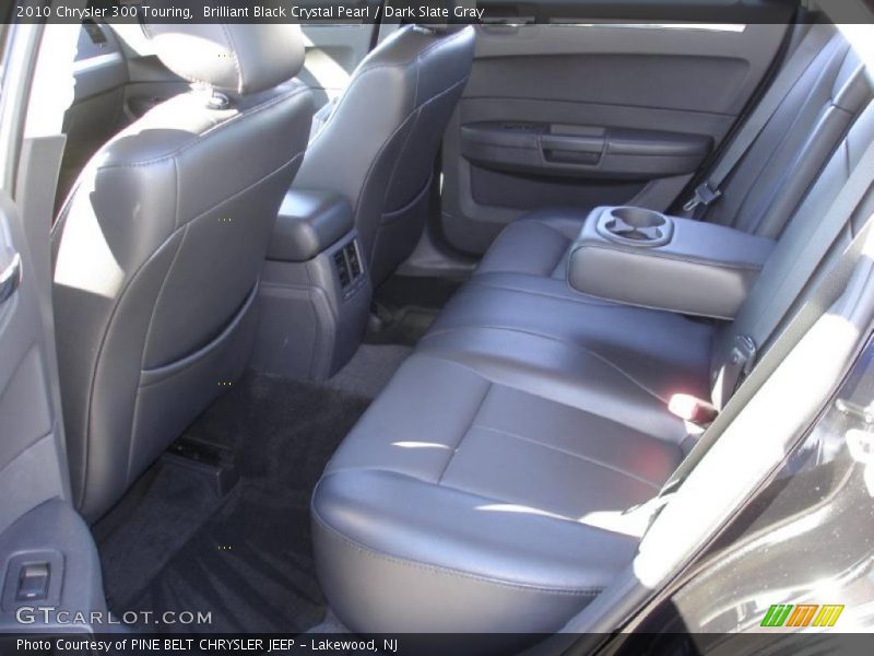 Brilliant Black Crystal Pearl / Dark Slate Gray 2010 Chrysler 300 Touring