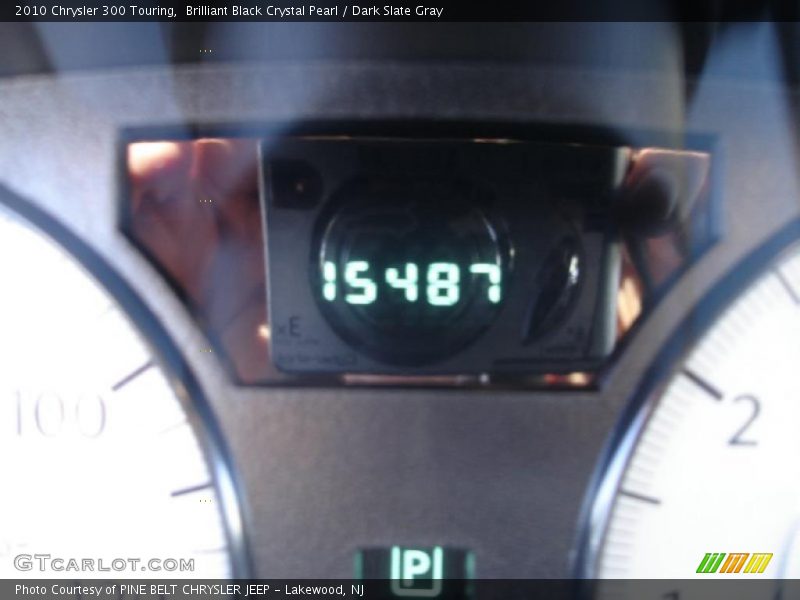 Brilliant Black Crystal Pearl / Dark Slate Gray 2010 Chrysler 300 Touring