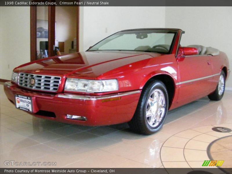 Crimson Pearl / Neutral Shale 1998 Cadillac Eldorado Coupe
