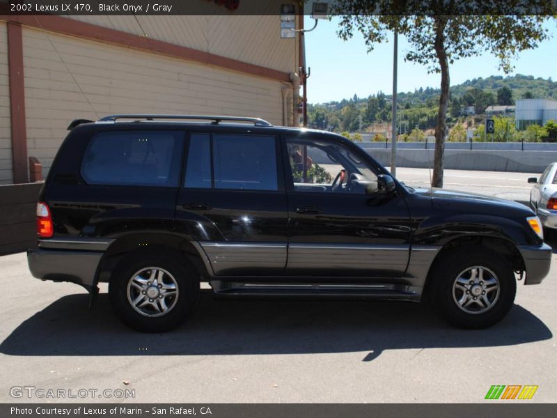 Black Onyx / Gray 2002 Lexus LX 470